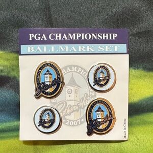 PGA Championship Ballmark Set - Blue, Gold, White 2007 Edition (NWOT)